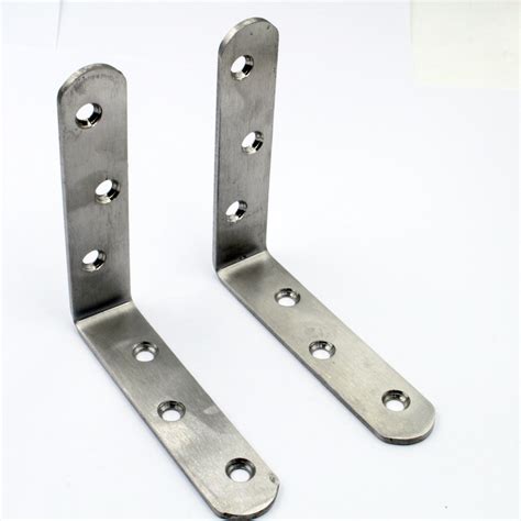 metal l brackets with stamped dent|l shaped metal brackets.